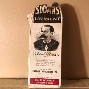 Sloans Liniment Standard Laboratories Inc Box